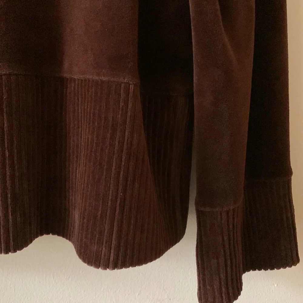 Jones New York cotton velvets blazer. - Picture 6 of 8
